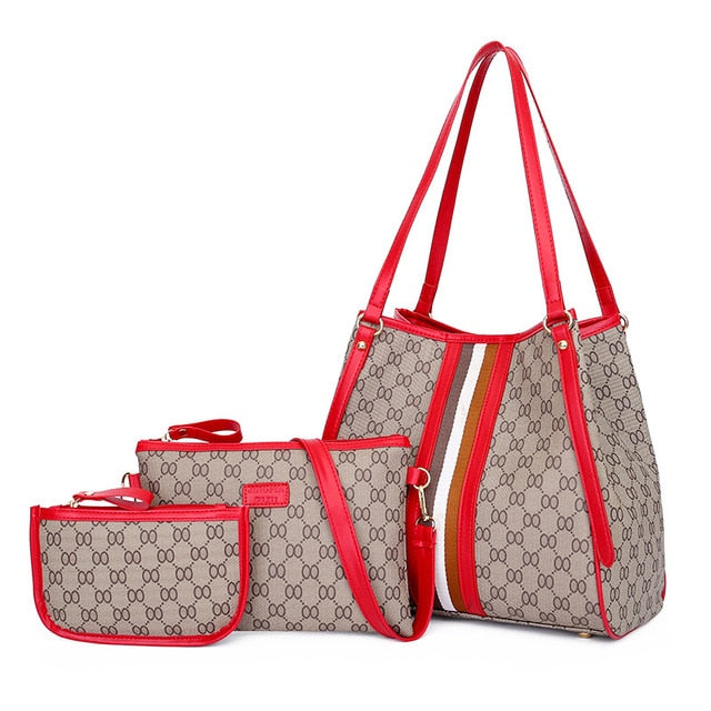 Three Piece Hit Color Bags