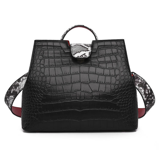 Crocodile Pattern Handbag