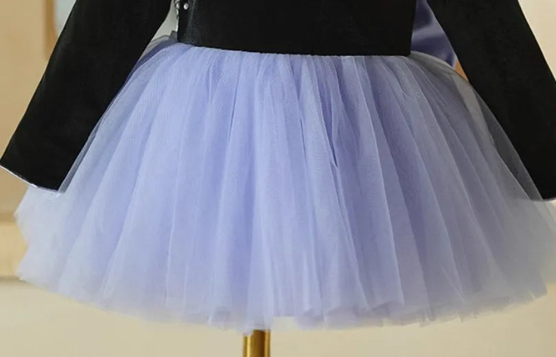 Midnight Pearl Sky Tutu Dress