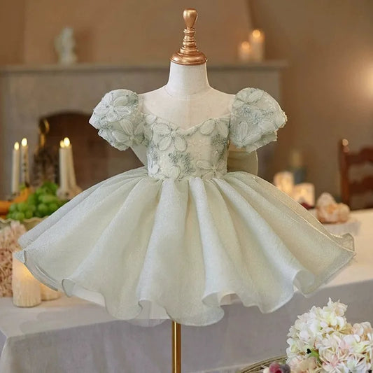 Mint Meadow Princess Dress