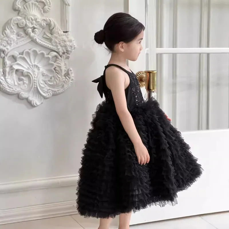 Pearl & Midnight Twirl Gown