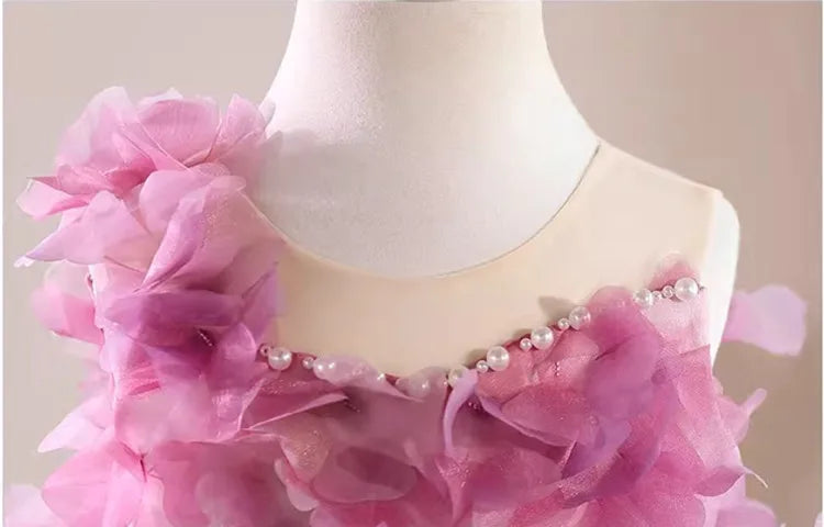 Lilac Rose Cloud Princess Dress