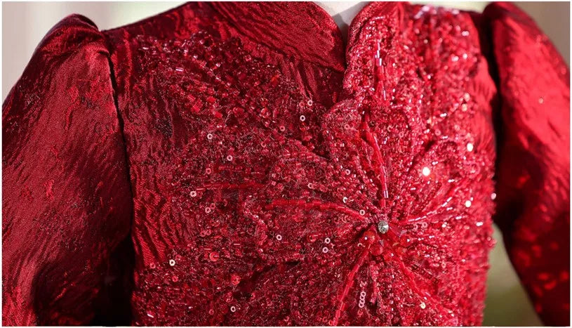 Scarlet Starburst Royal Dress