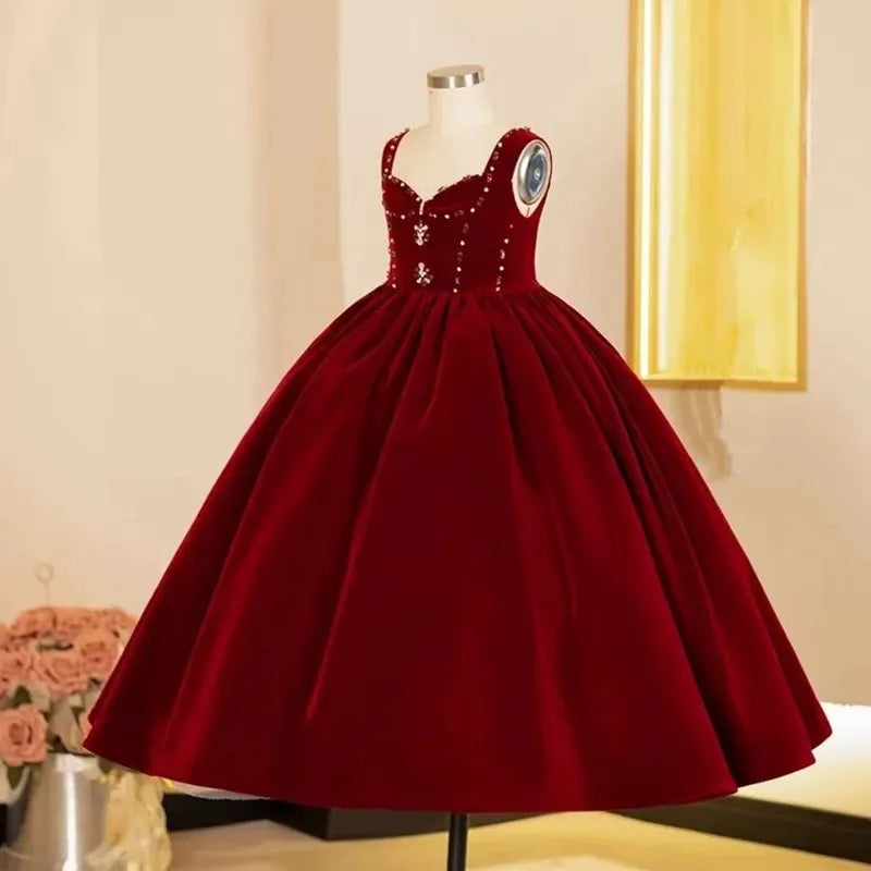 Burgundy Royale Ball Gown