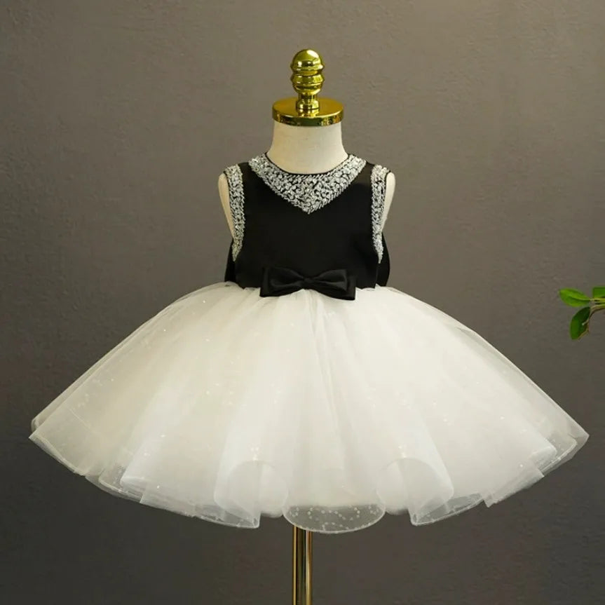 Classic Noir Swan Tutu Dress