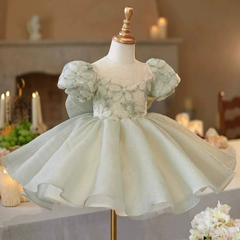 Mint Meadow Princess Dress