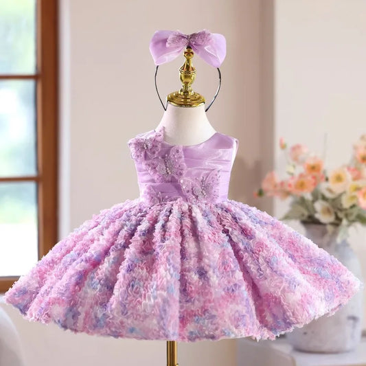 Lavender Butterfly Blossom Dress