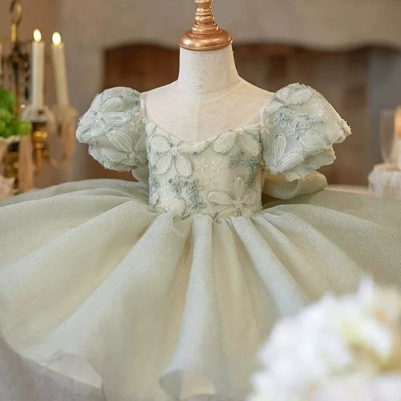 Mint Meadow Princess Dress