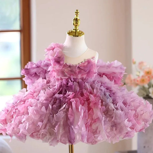 Lilac Rose Cloud Princess Dress