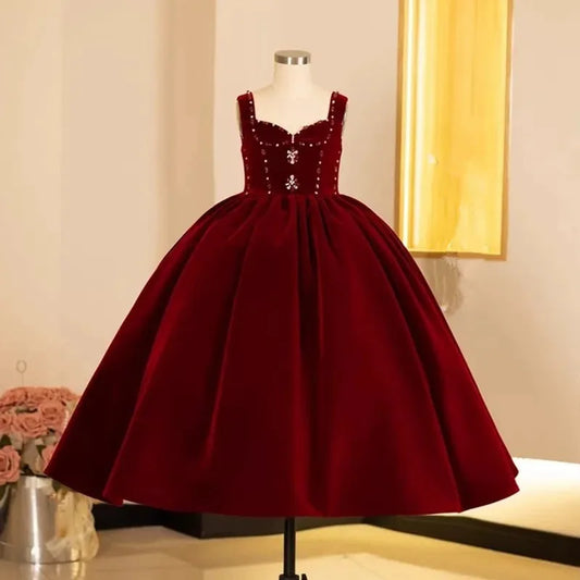 Burgundy Royale Ball Gown