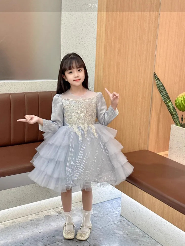 Silver Stardust Fairy Dress