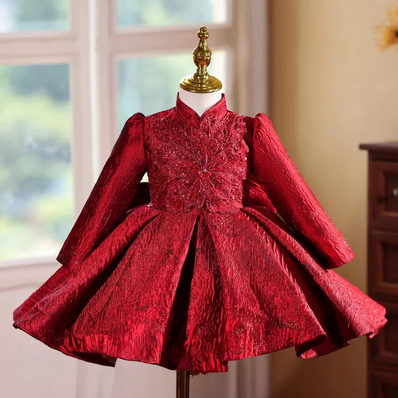 Scarlet Starburst Royal Dress