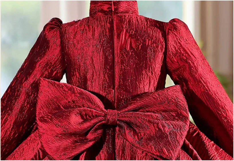 Scarlet Starburst Royal Dress