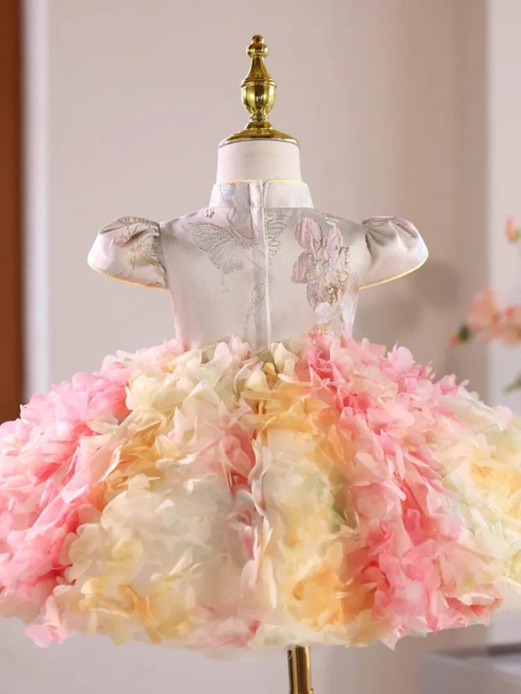 Peony Sunrise Cloud Gown