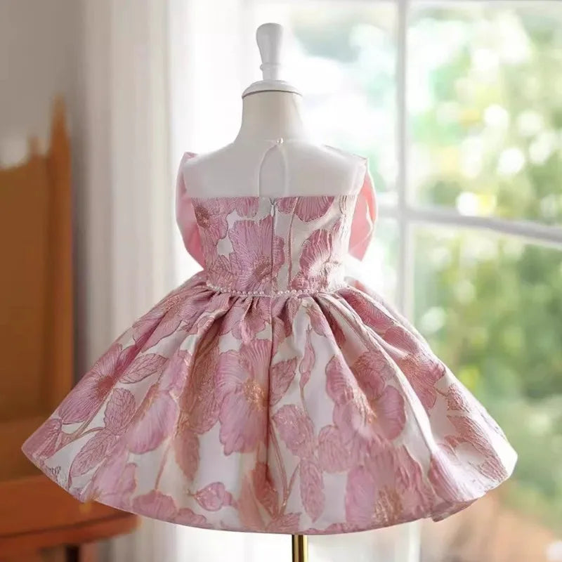 Rose Garden Bow Princess Dress
