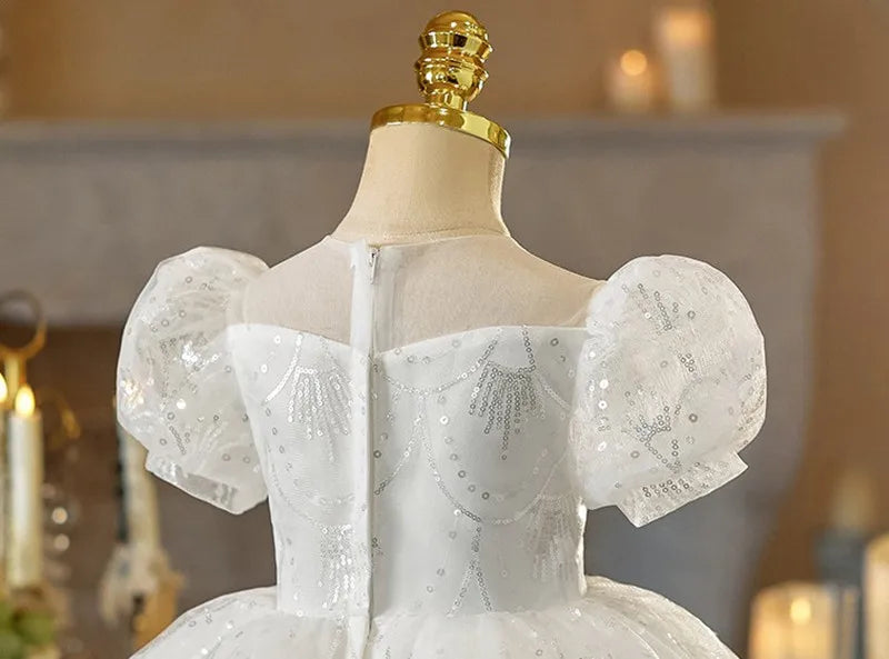 Moonlit Snowflake Ball Gown