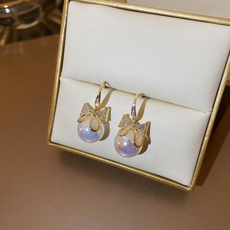 Luxury Korean Light Pearl Earrings