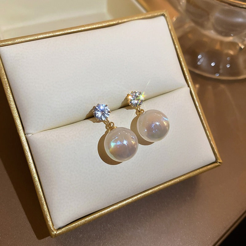 Luxury Korean Light Pearl Earrings