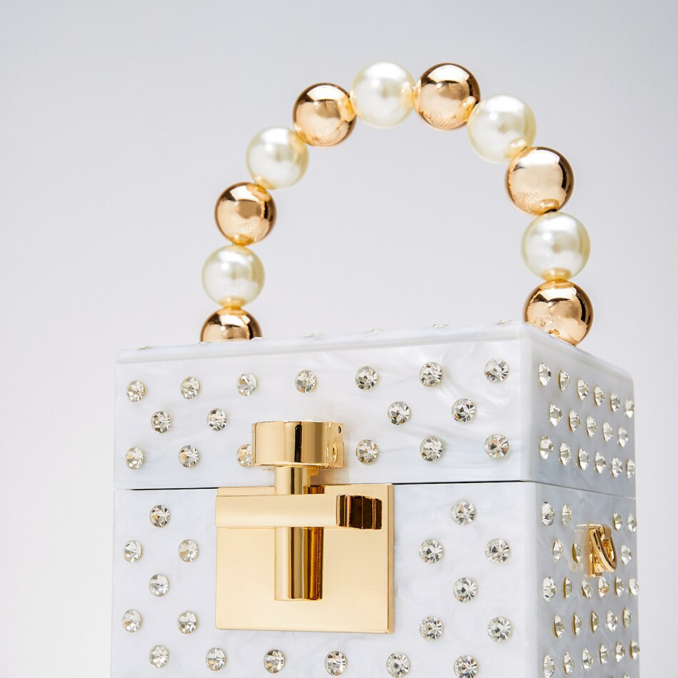 Chic Acrylic Clutch Bag