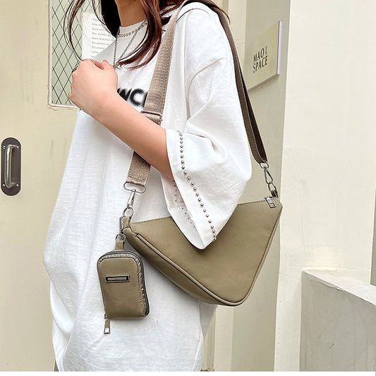 Street Trend Triangle Shoulder Bag