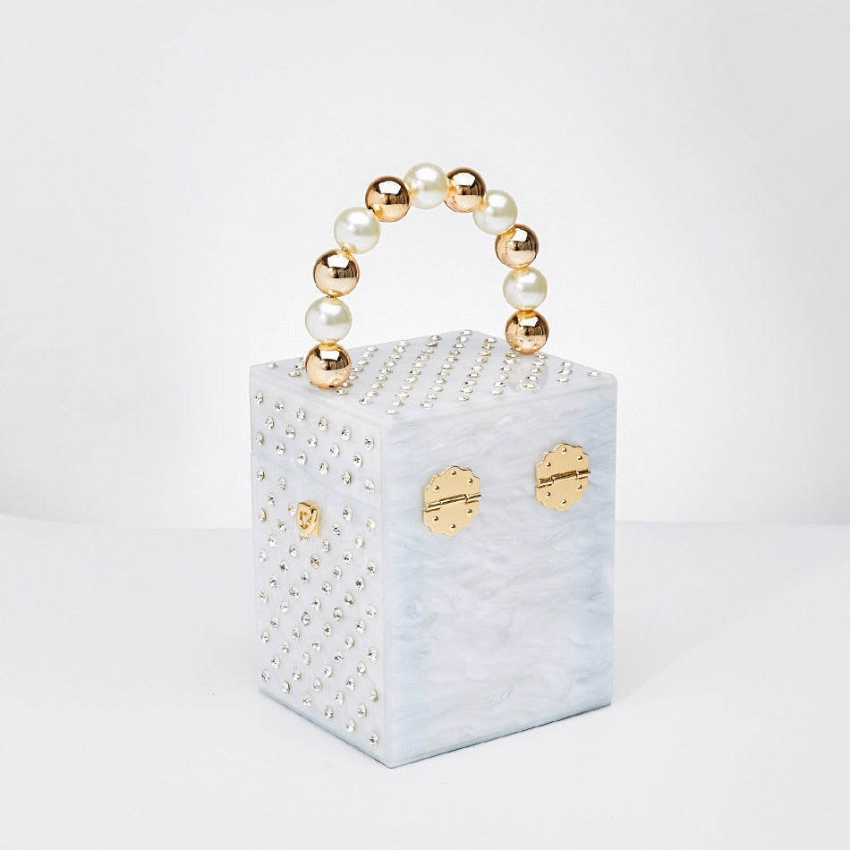 Chic Acrylic Clutch Bag