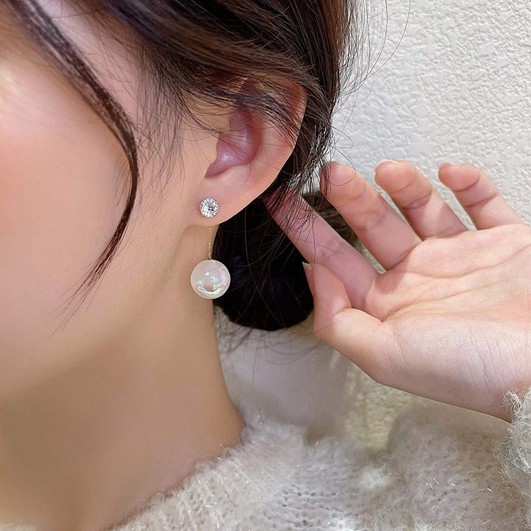 Luxury Korean Light Pearl Earrings