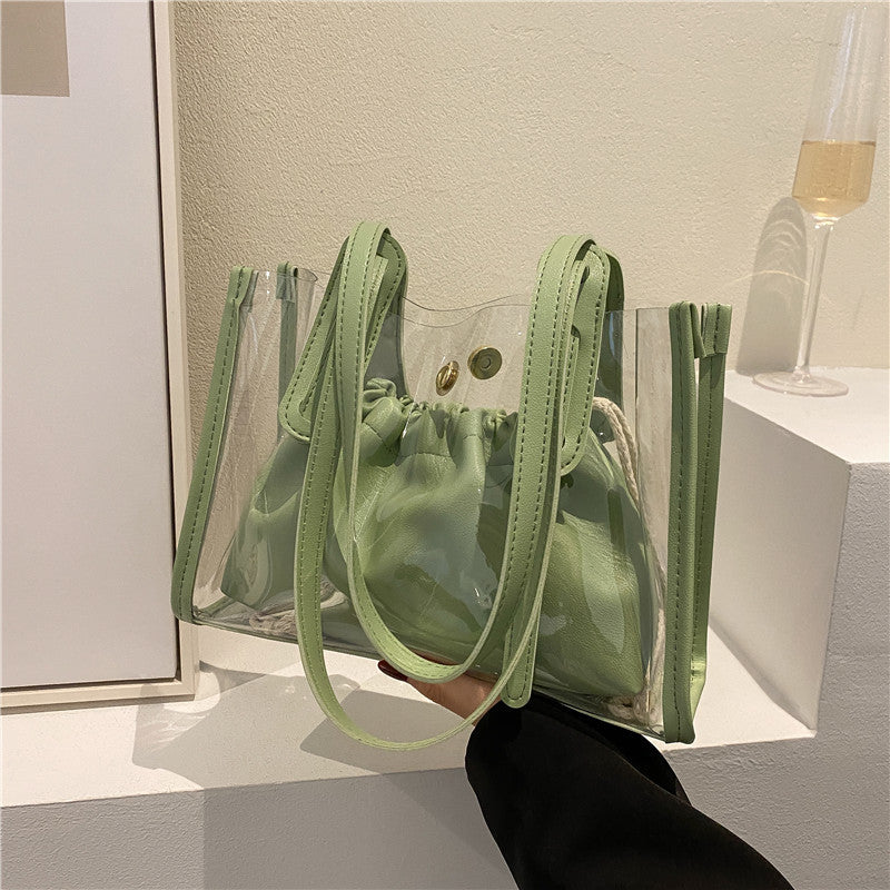 Trendy Transparent Jelly Bag