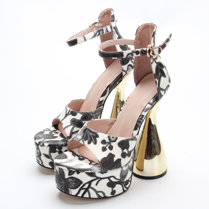 Chic Super High Heel Sandals