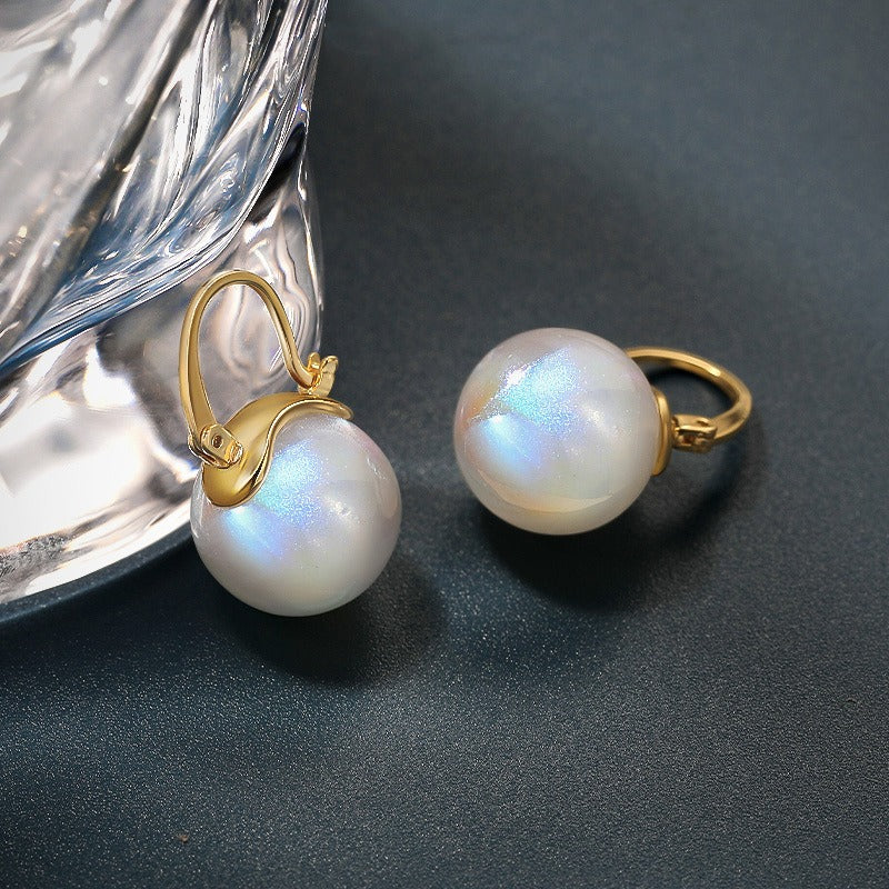 Luxury Korean Light Pearl Earrings