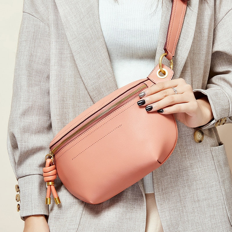 Luxury Leather Women Crossbody Bag